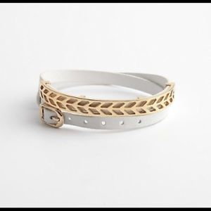 Ally Wrap bracelet in white